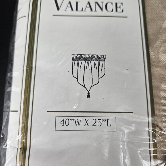 Croscill Ascot Valance Window Treatment 40x25 Classics Cassis Plum Amethyst Curt - Picture 5 of 8